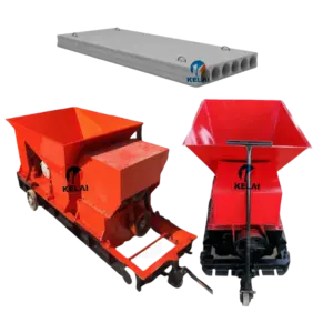 precast slab making machine working process